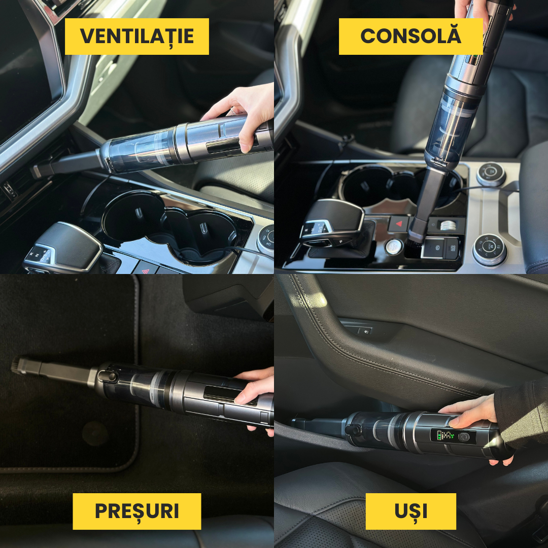 AirForce - Aspirator Auto cu Acumulator