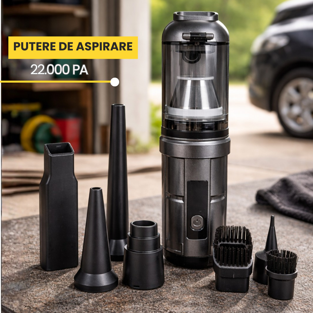 AirForce - Aspirator Auto cu Acumulator